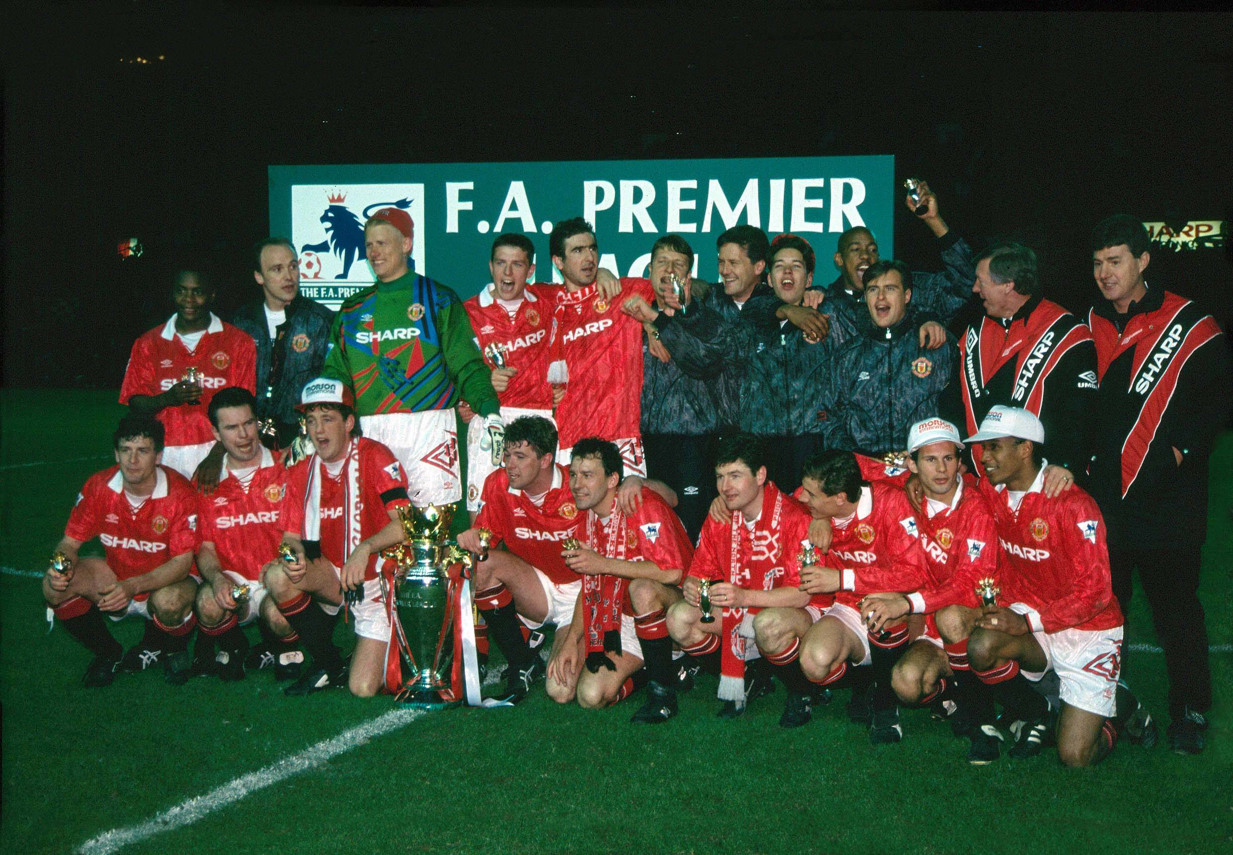 Manchester United gewann den ersten Titel in der Premier League.